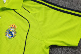 Real Madrid  Polo Fans Green 1:1 Quality Soccer Jersey  25-26