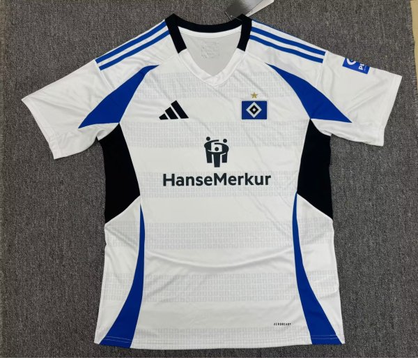 Hamburger SV home fans 1:1 Quality Soccer Jersey  24-25