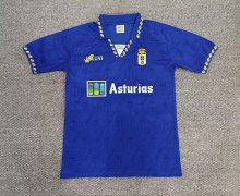Retro Real Oviedo Home Fans  1:1 Quality Soccer Jersey  1995