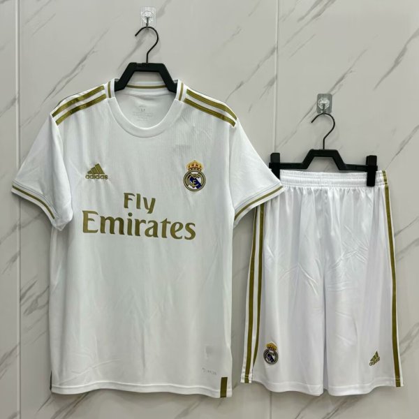 Retro Real Madrid  Kits Suit  Home  1:1 Quality Soccer Jersey 2019-2020