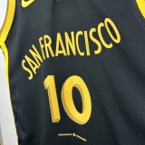 Golden State Warriors BLACK City Edition #10 BUTLER III 1:1 Quality NBA Season Jerseys 2024