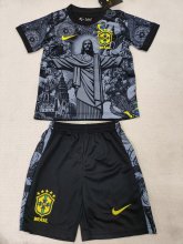Brazil Special Edition Kids 1:1 Quality Soccer Jersey  24-25