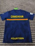 Cameroon Wearing Blue training clothes Fans  1:1 Quality Soccer Jersey  25-26