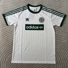 Retro Adidas Clover Oasis  T-shirt  White Fans 1:1 Quality Soccer Jersey  25-26