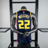 Golden State Warriors  City Edition  #22 WIGGINS NBA Jerseys  2025