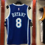 Los Angeles Lakers Kobe #8 BRYANT  Blue Retro  Latin NBA Jersey