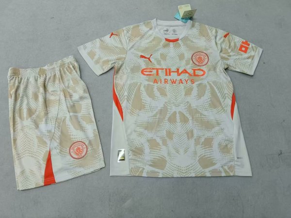 Manchester City goalkeeper fans suit  1:1 Quality Soccer Jersey  24-25