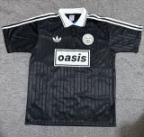 Adidas Clover T-shirt  Black   Fans 1:1 Quality Soccer Jersey  25-26