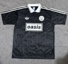 Adidas Clover T-shirt  Black   Fans 1:1 Quality Soccer Jersey  25-26