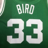 RETRO Boston Celtics WOMEN  Green #33 BIRD  1:1 Quality NBA Jerseys