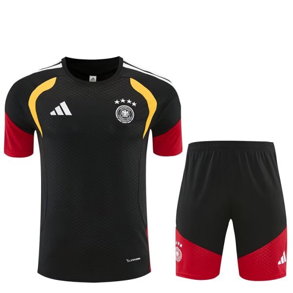 Germany Training  Fans Kits Black (Kids And Man ) 1:1 Quality Soccer Jersey 26-27 (2026)