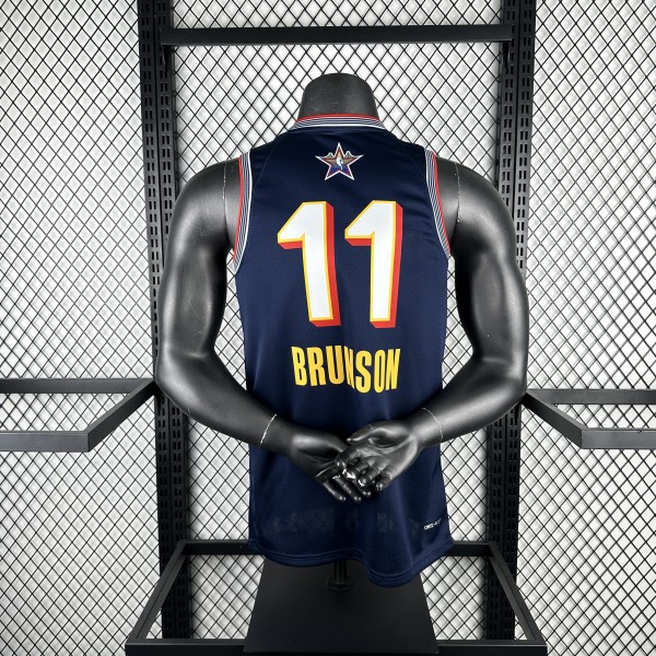 ALL STAR Dark blue #11 BRUNSON  NBA  Jerseys  2025