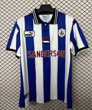 Retro Sheffield Wednesday Home Fans 1:1 Quality Soccer Jersey 1998