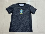 Brazil  Training  clothing  Fans 1:1 Quality Soccer Jersey  24-25