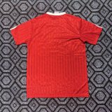 Adidas Clover T-shirt  Red 1:1 Quality Soccer Jersey  25-26