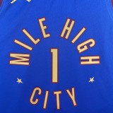 Denver Nuggets Blue #1 PORTER JR. 1:1 Quality NBA  Season Jerseys 2023