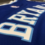 Los Angeles Lakers Kobe #24 BRYANT  Blue Retro  Latin NBA Jersey