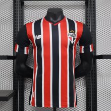 Sao Paulo away Player 1:1 Quality Soccer Jersey 24-25