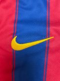Retro Barcelona Home Long Sleeve 1:1 Quality Soccer Jersey  2009-2010