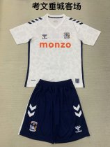Coventry City away kids 1:1 Quality Soccer Jersey  24-25