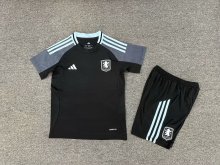 Aston Villa Away Kids  1:1 Quality Soccer Jersey  25-26