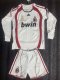 Retro AC Milan Long  away  Kids 1:1 Quality Soccer Jersey   2006-2007