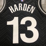 Brooklyn Nets Reward Edition Black #13 HARDEN 1:1 Quality NBA  Season Jerseys 2021