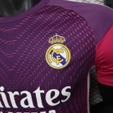Real Madrid  Purple  Player 1:1 Quality Soccer Jersey   25-26