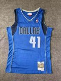 Dallas Mavericks  Retro Blue #41 NOWITZKI NBA Jerseys  2026