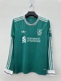 Liverpool Third Away Long Sleeve  Fans 1:1 Quality Soccer Jersey 25-26