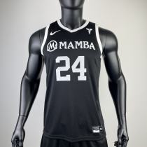 Los Angeles Lakers GiGi Commemorative Edition Kobe #24 BRYANT Black   1:1 Quality NBA Season Jerseys