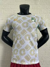 Ivory Coast away player 1:1 Quality Soccer Jersey   24-25