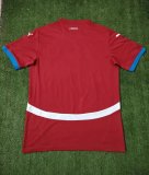 Serbia home Fans 1:1 Quality Soccer Jersey  24-25