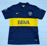 Retro Boca Juniors Home Fans 1:1 Quality Soccer Jersey  2014-2015