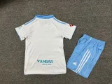 Real Zaragoza Home  Kids   1:1 Quality Soccer Jersey  25-26
