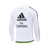 Retro Real Madrid  Training  Tracksuit  White 1:1 2015-2016