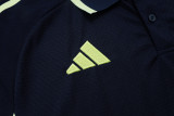 Real Madrid  Polo Fans Grey 1:1 Quality Soccer Jersey  25-26