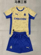 Marseille  Third Away Fans  (Kids and Man)  A1:1 Quality Soccer Jersey  25-26
