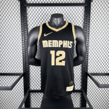Memphis Grizzlies Honor Edition #12 MORAT  NBA Jerseys  2024