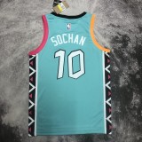 San Antonio Spurs City Edition Blue #10 SOCHAN 1:1 Quality NBA  Season Jerseys 2023