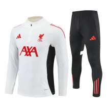 Liverpool Training  Tracksuit  Long   white  (Kids And Man )  1:1 25-26