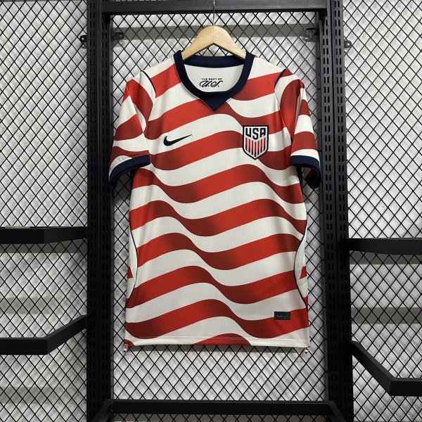 Usa America Home Fans 1:1 Quality Soccer Jersey 26-27 (2026)