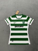 Sporting Lisbon Home Women Fans  1:1 Quality Soccer Jersey   25-26