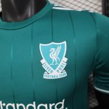 Liverpool Third Green  Player   1:1 Quality Soccer Jersey   25-26