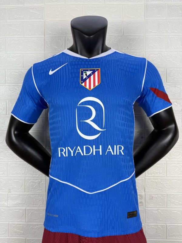 Atletico Madrid  Third Away Player 1:1 Quality Soccer Jersey   25-26