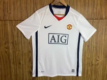 Retro Manchester United away  1:1 Quality Soccer Jersey  2007-2008