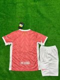 Barcelona Special Edition red kids  1:1 Quality Soccer Jersey  25-26