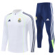 Real Madrid Training  Tracksuit white  (Kids And Man )  1:1  25-26