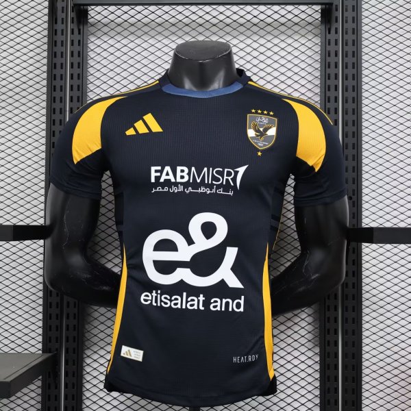 El Ahly away player 1:1 Quality Soccer Jersey   24-25