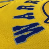 Golden State Warriors Yellow  #6 YOUNG CURRY 1:1 Quality NBA Season Jerseys